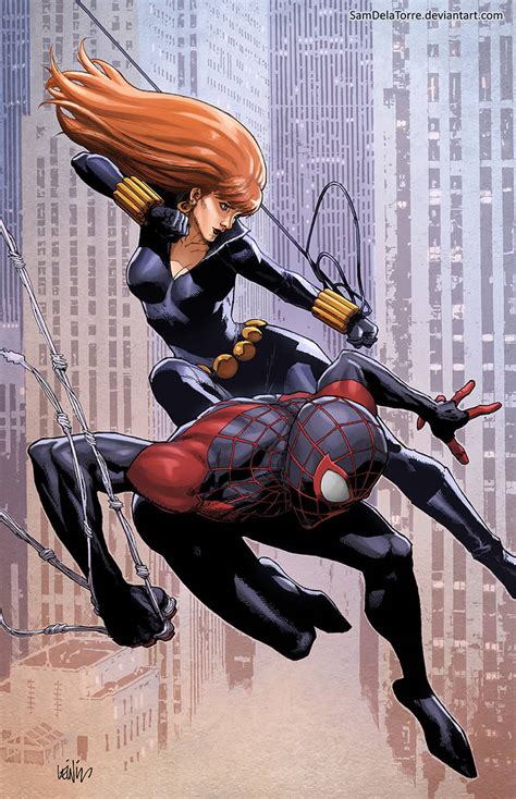 spider-man x black widow fanfiction|spider.